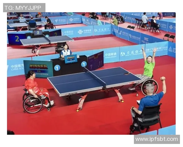 港澳球员闪烁残特奥乒乓赛场 港澳球员闪烁残特奥乒乓赛场